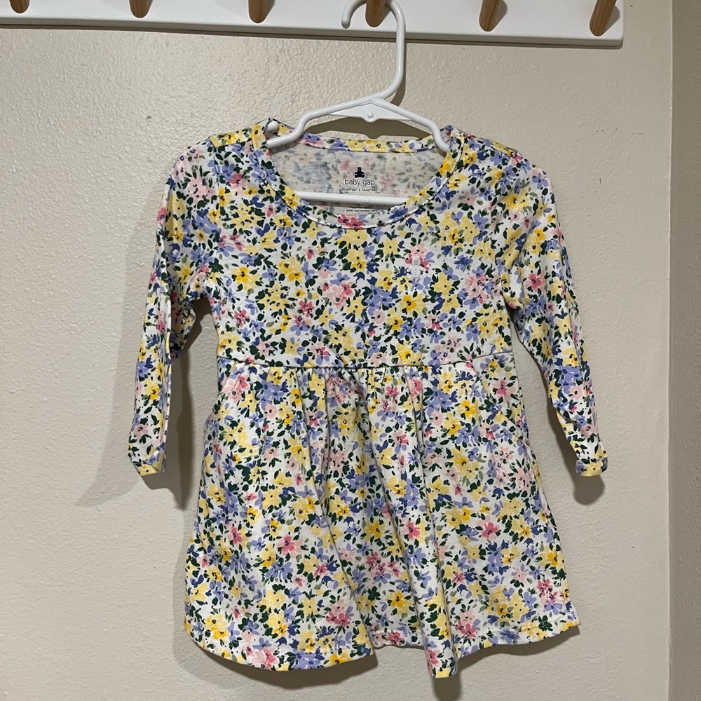 GAP Multicolor Floral Kids Dress